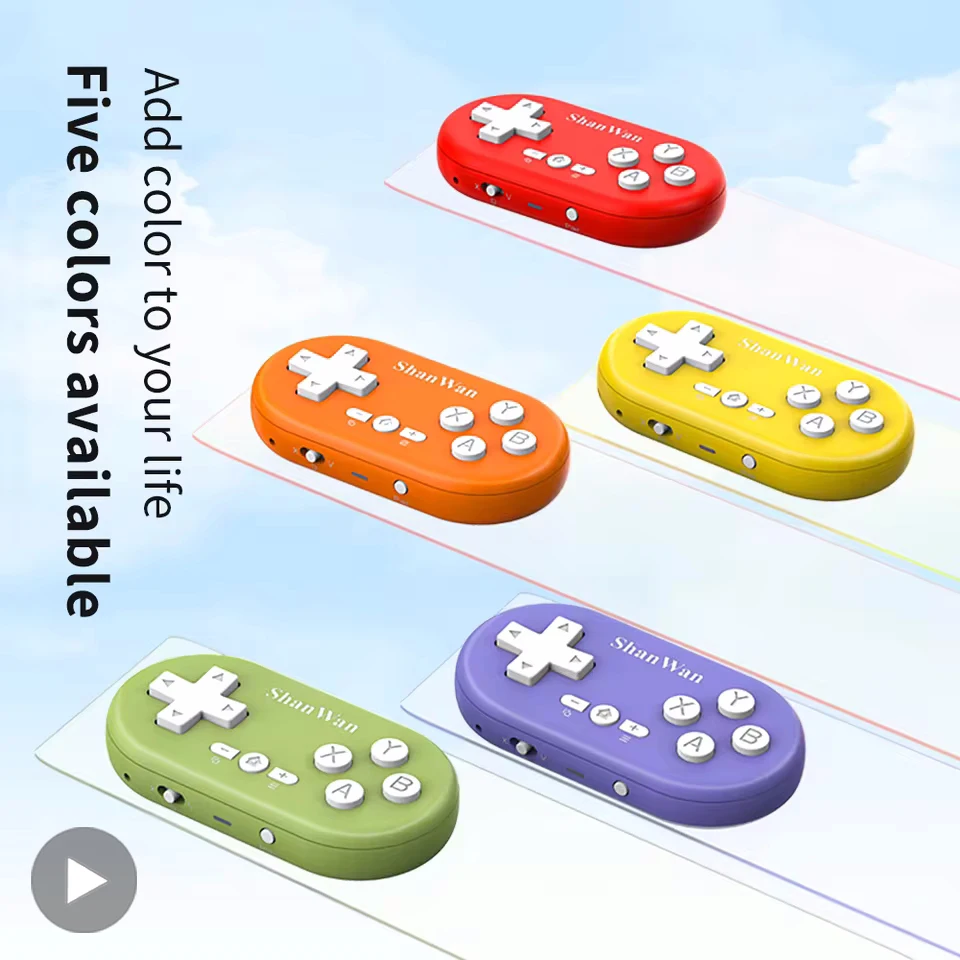 Mini Gamepad Gaming Control Bluetooth For iPhone Android PS4 PS3 Switch Xbox Mobile IOS…