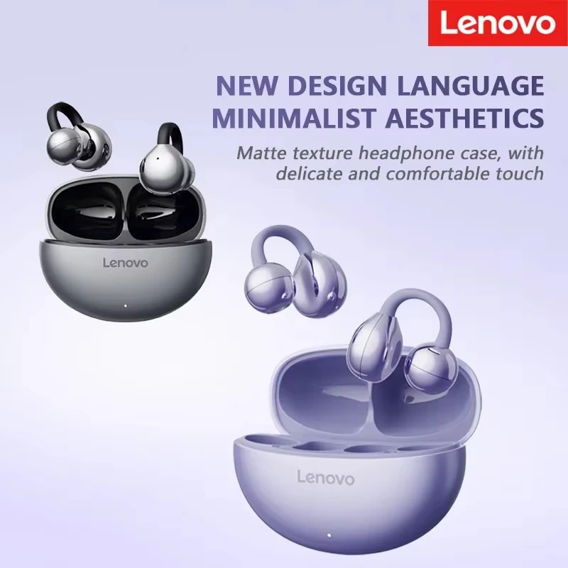 Lenovo TA410 Bluetooth Earbuds Wireless Headphones Ear Clip TWS Earphones Noise…