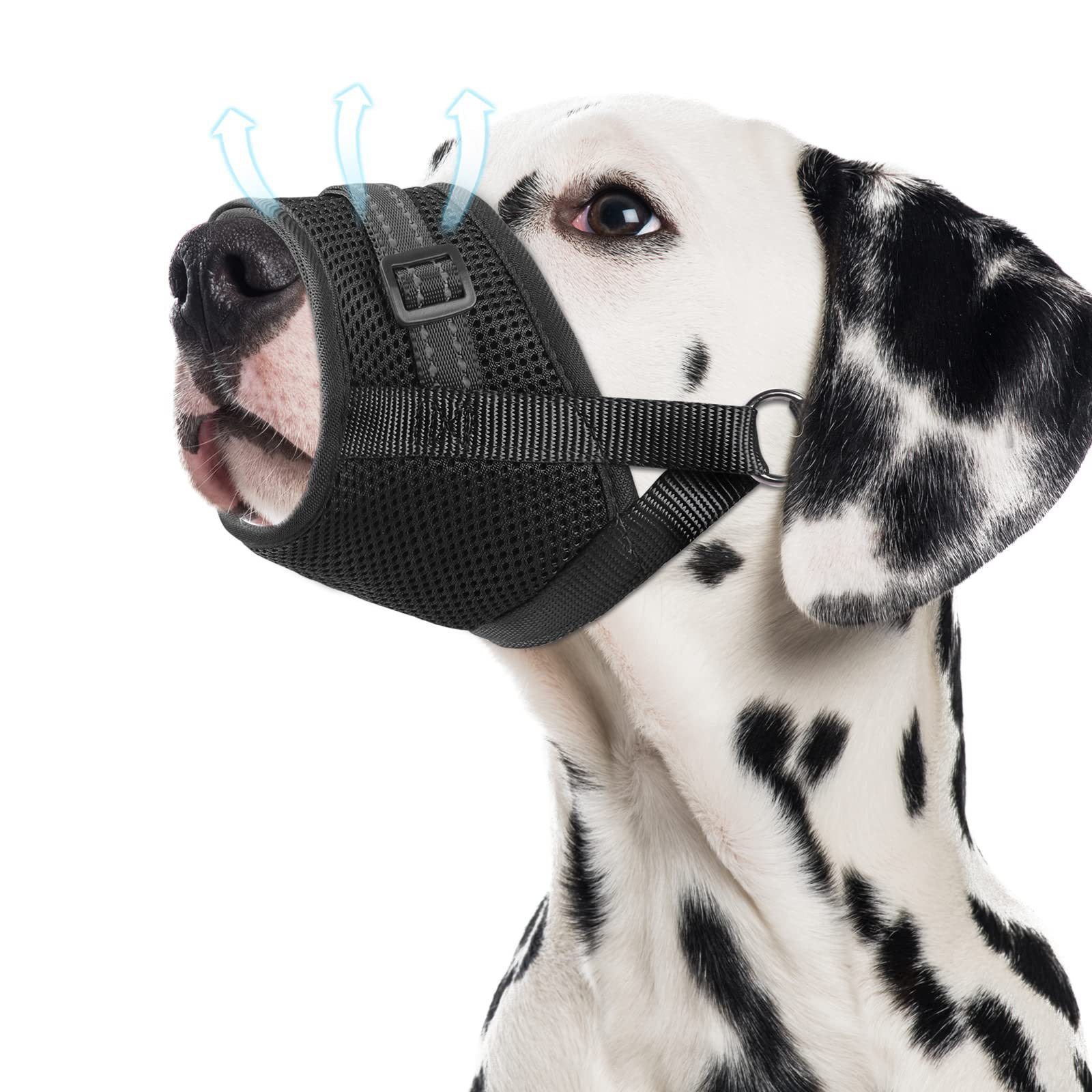 's New Product Dog Muzzle Soft Breathable Mesh Muzzle Suitable For Small, Medium And…