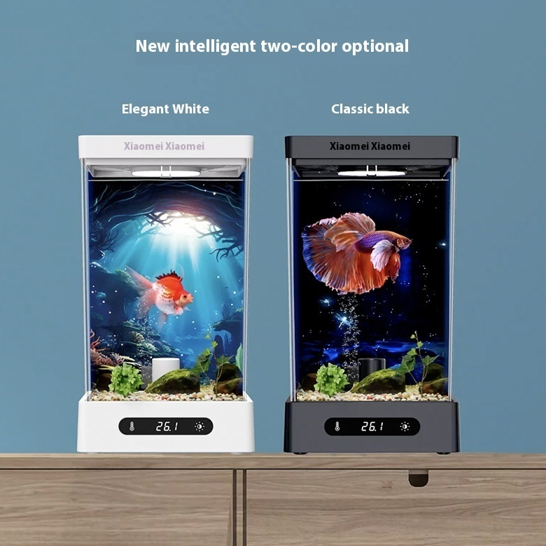 Bluetooth Version Douyu Special Cylinder Small Fish Tank