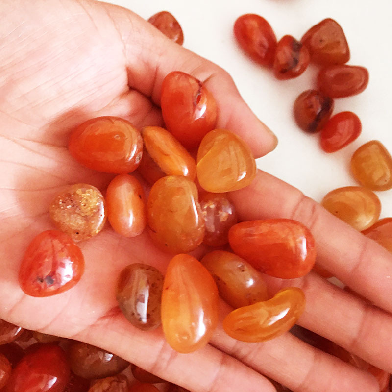 Carnelian Rough Stone Crystal Ornaments Mineral Specimen Rough Stone