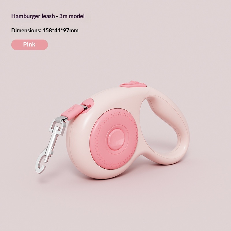 Retractable Dog Leash Anti-Shock No-Jerk Design For Small & Large Dogs Pet Supplies