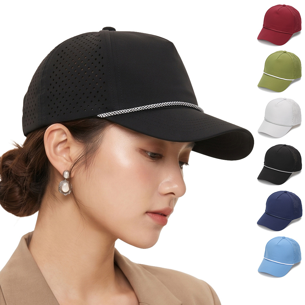 Women's Quick-Drying Breathable Perforated Summer Baseball Cap