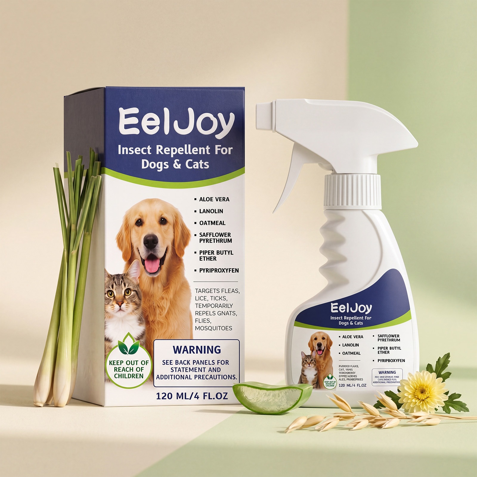 Eeljoy Dog And Cat Repellent Agent, Universal For Cats And Dogs, Daily Repellent And…