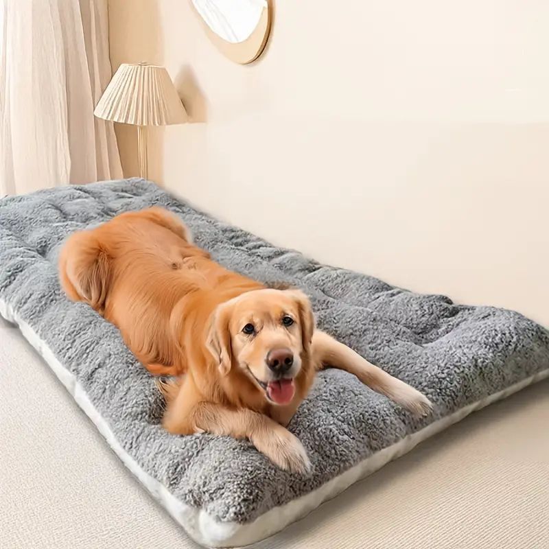 Four-Season Dog Bed For Golden Retrievers And Large Pets