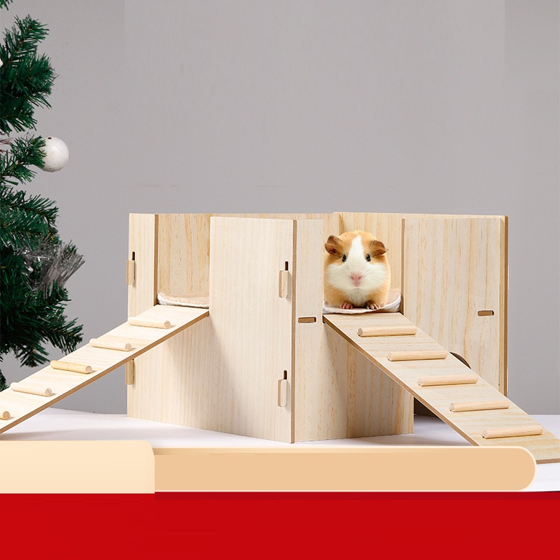 Pet Landscaping Platform Hideout House