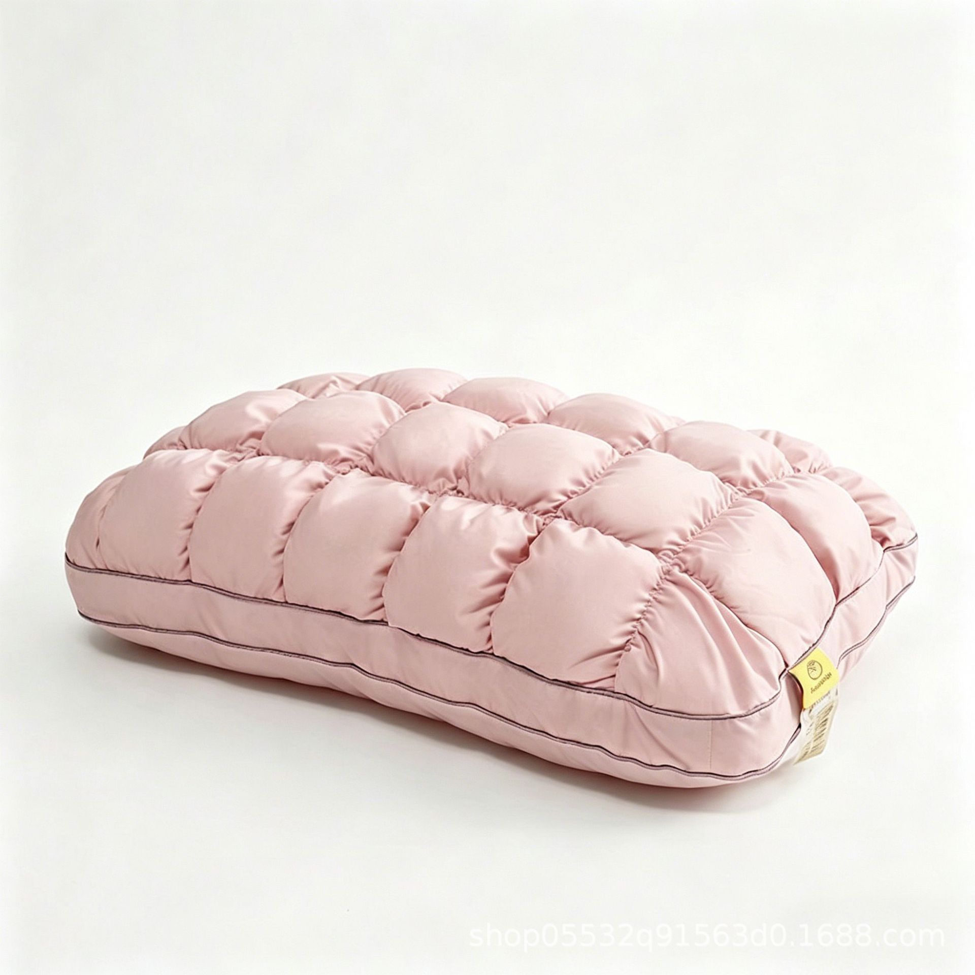 Cooling Puff Fiber Pillow For Side Sleepers