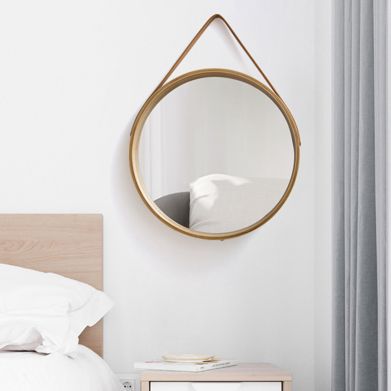 No-drill Wall-mounted Dormitory Vanity Mirror