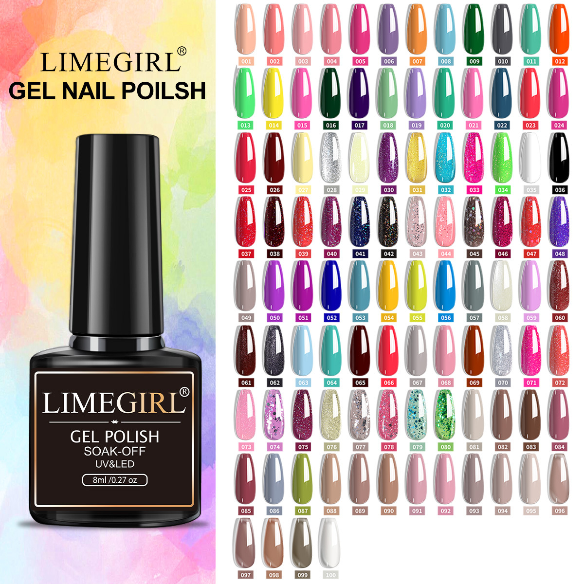 Nail Gel Nail Salonspecific Macaronstyle UVLED Gel