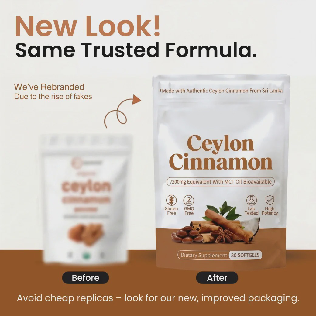 Ceylon Cinnamon 7200mg Equivalent
