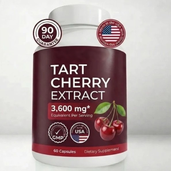 Sour Cherry Capsules, 60 Count