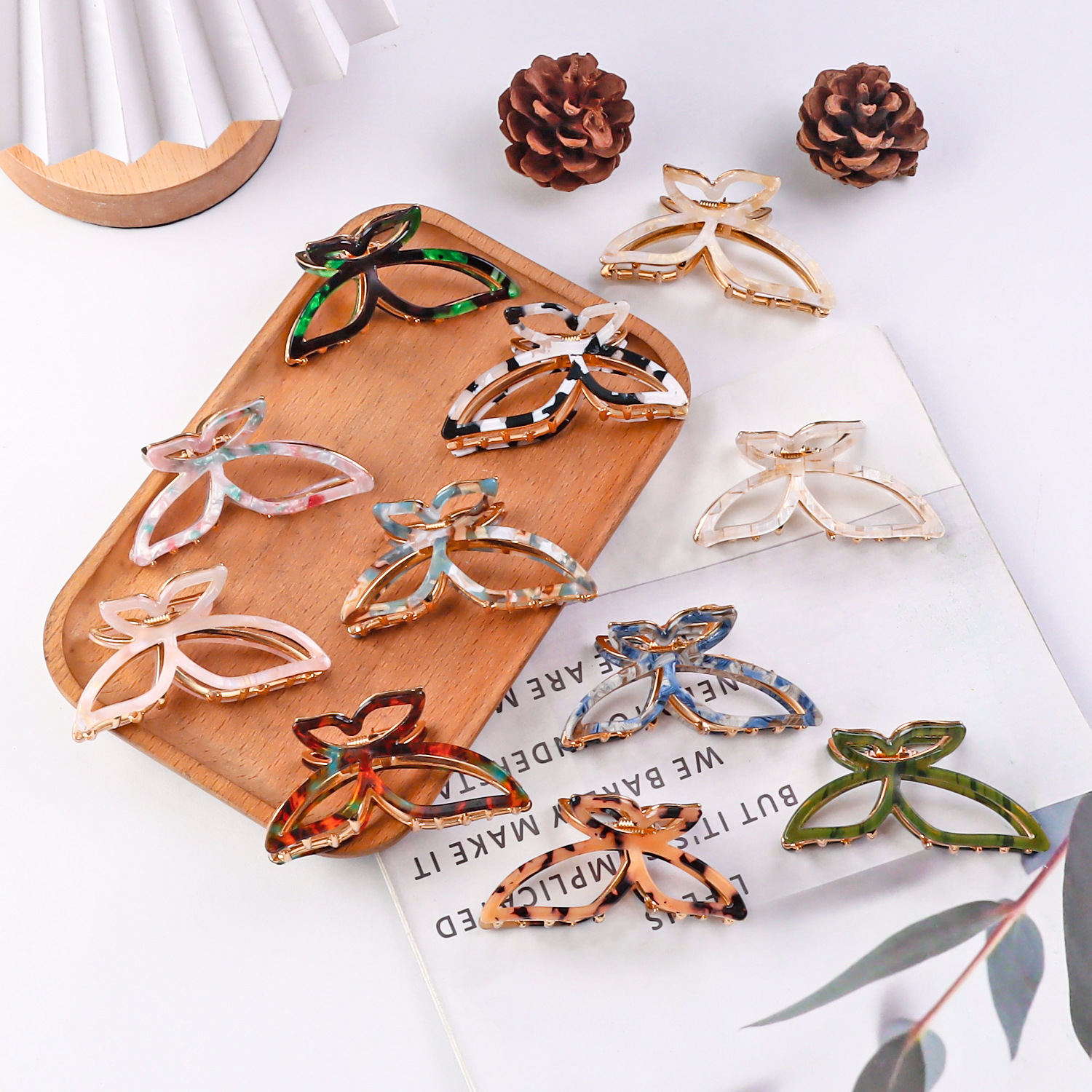 Elegant And Versatile Shark Clip Hairpin