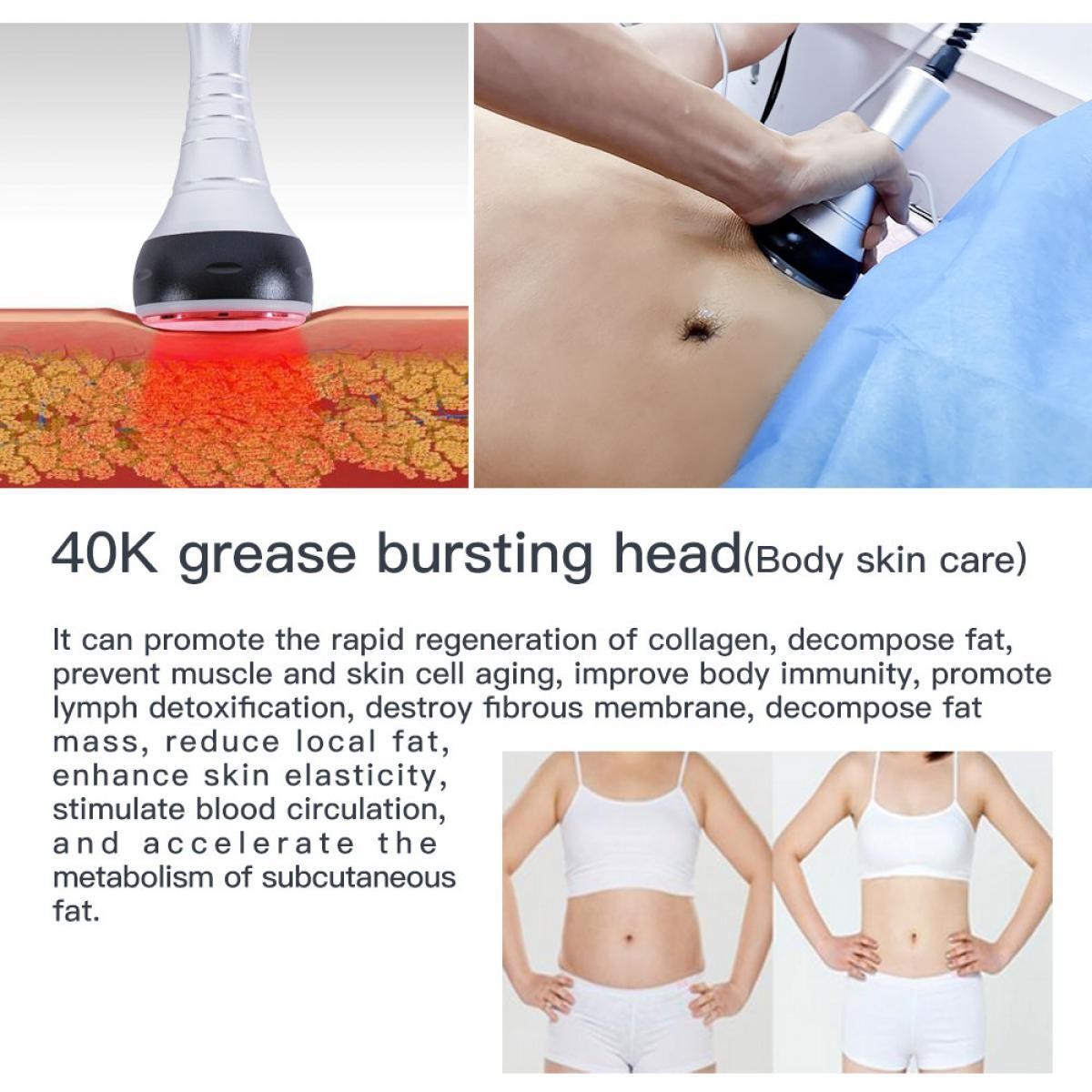 Mini Ultrasonic Cavitation Body Fat Burning Sculpting Device Slimming Machine