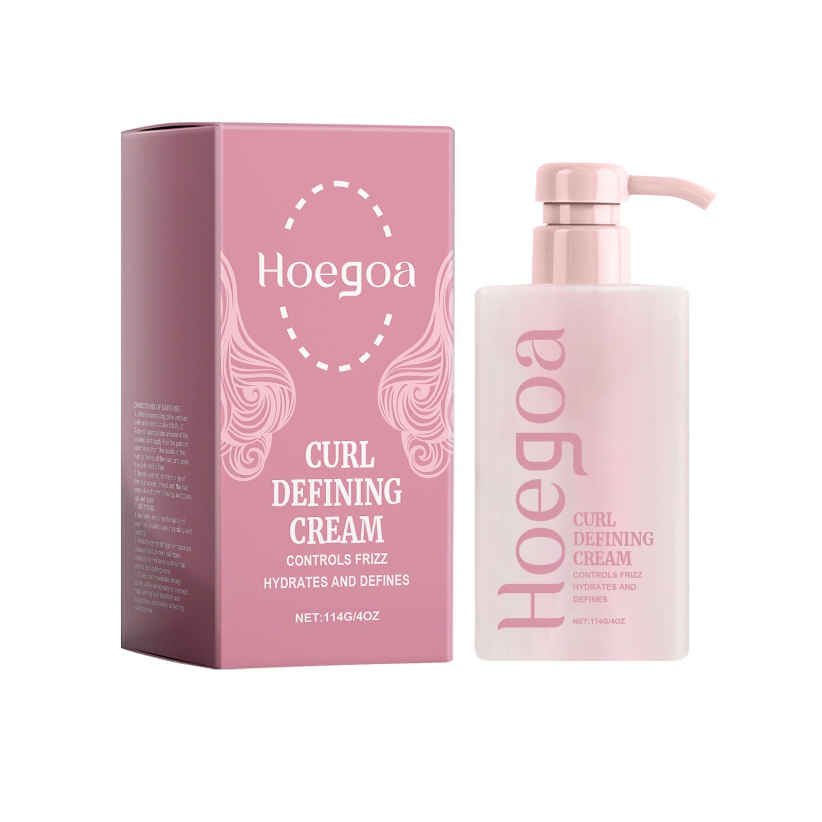 HOEGOA Curl Styling Cream, 114 g