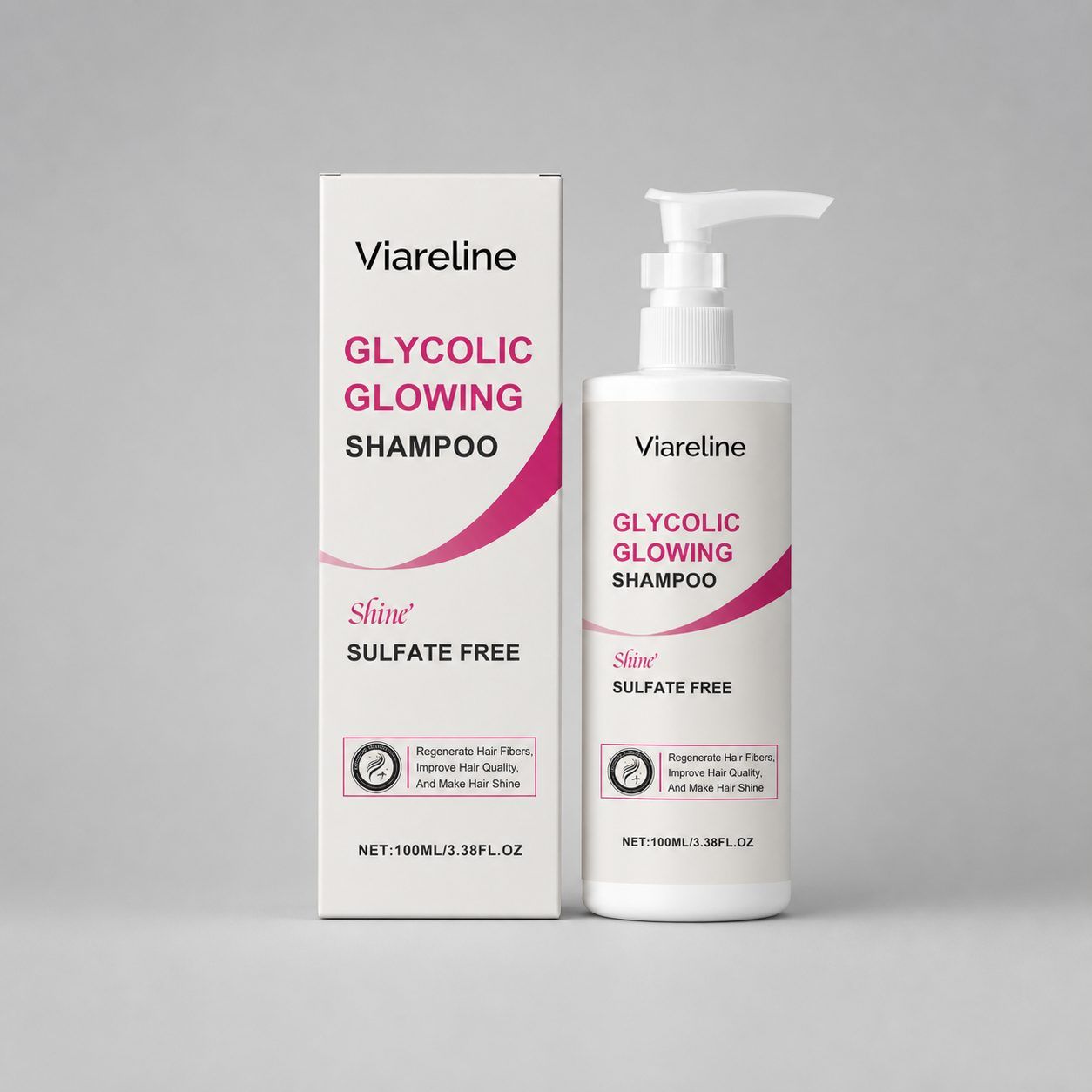 VIARELINE Shine Care Hair Shampoo, 100 ml
