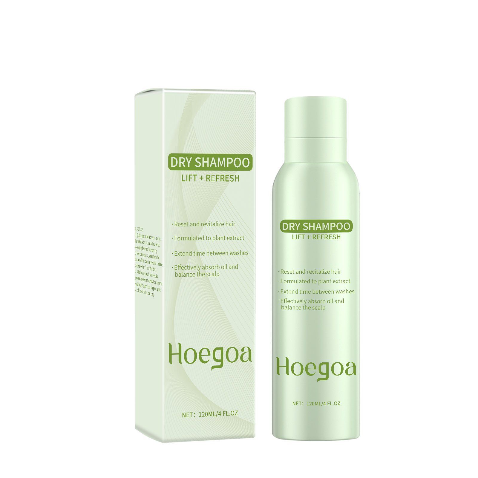 HOEGOA Dry Shampoo Spray, 120 ml