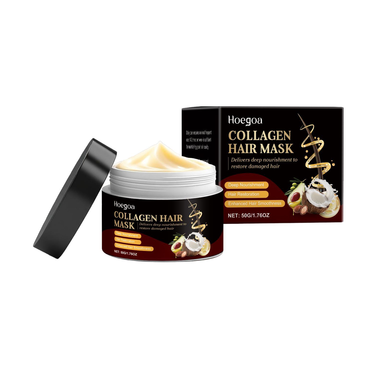 HOEGOA Nourishing Hair Mask, 50 g