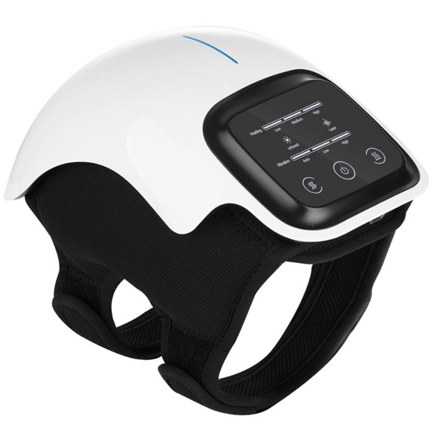 Knee Massager For Pain Relief With Heat And Dual Red Light Therapy, Adjustable Straps…