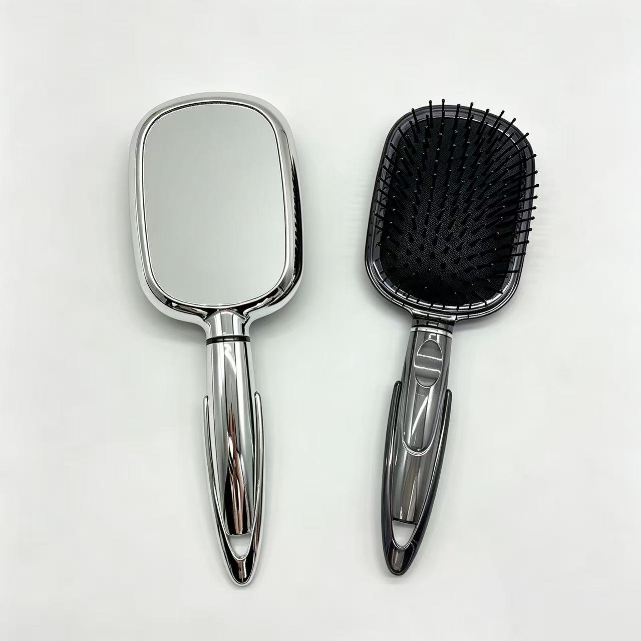 D9-19 Galaxy Square Massage Comb With Mirror