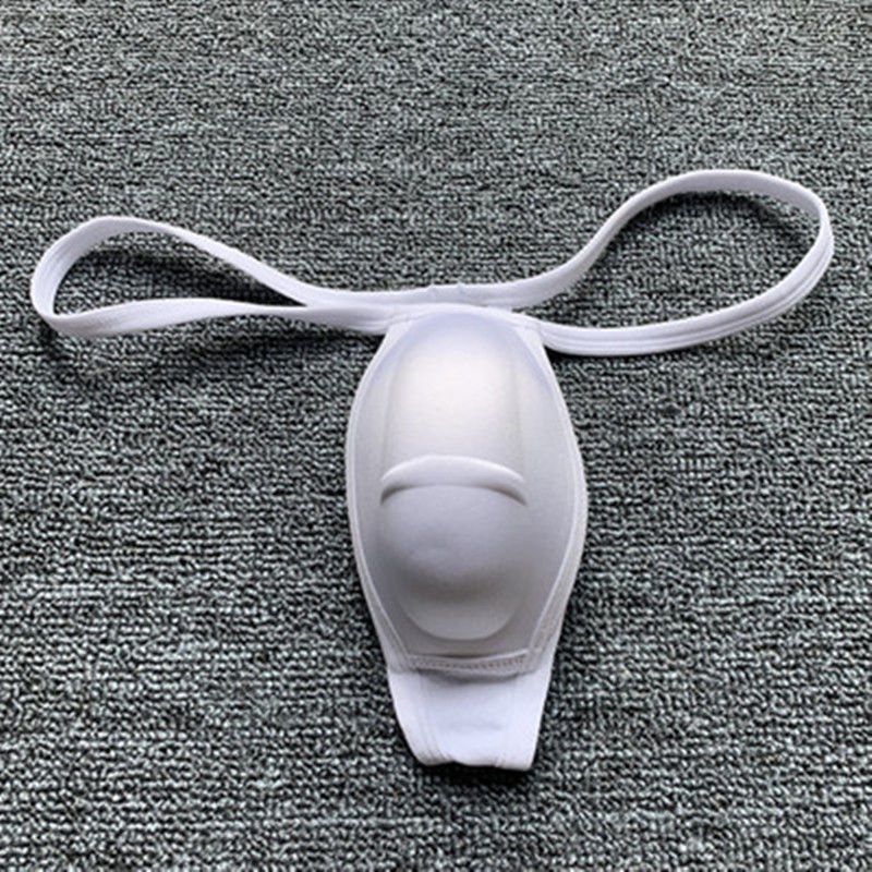 Men's Minimalist Solid Color Sponge Underwear