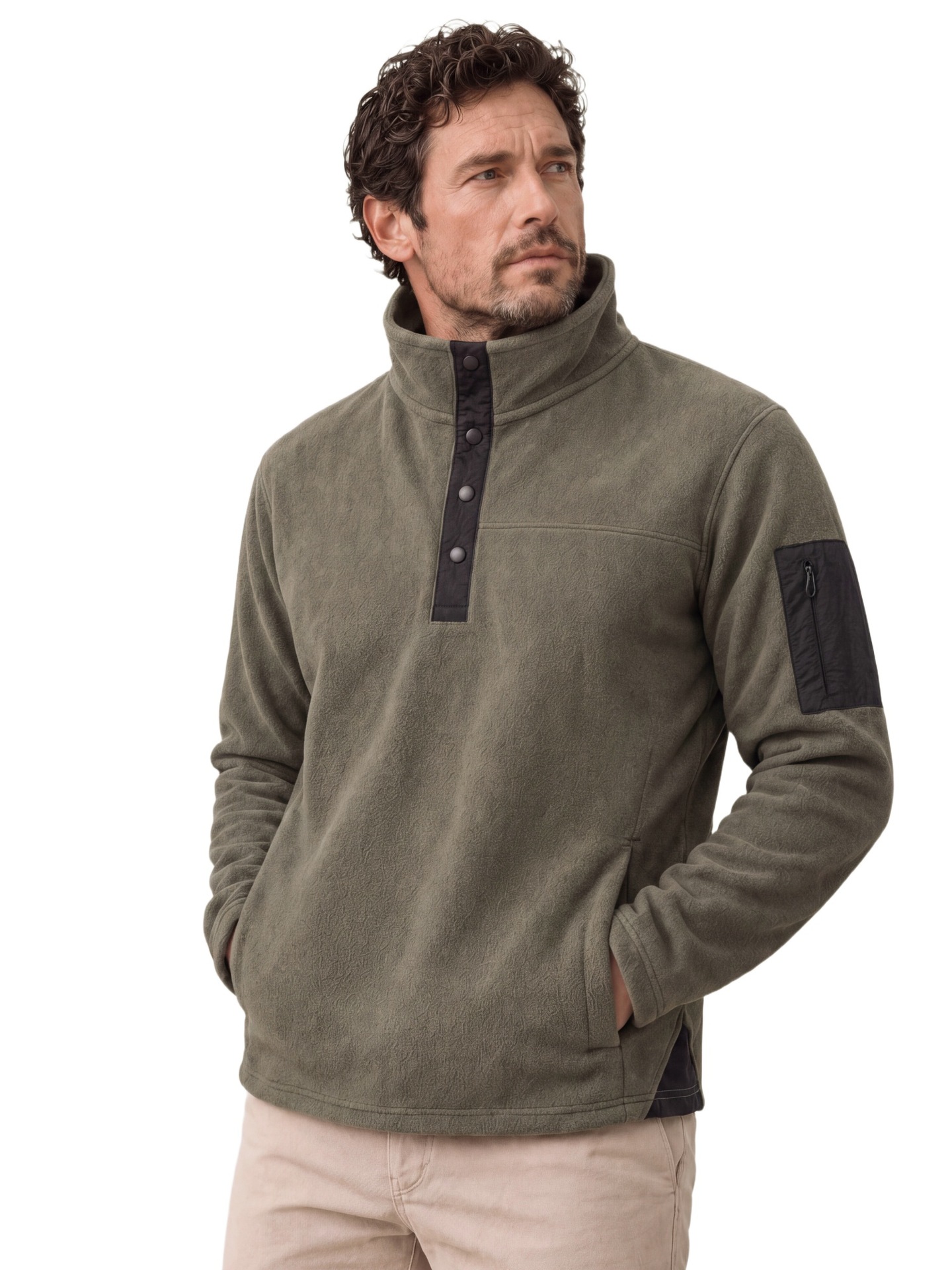 Autumn Winter European And American Outdoor Sports Sweatshirt For Men, Trade Casual Men's…