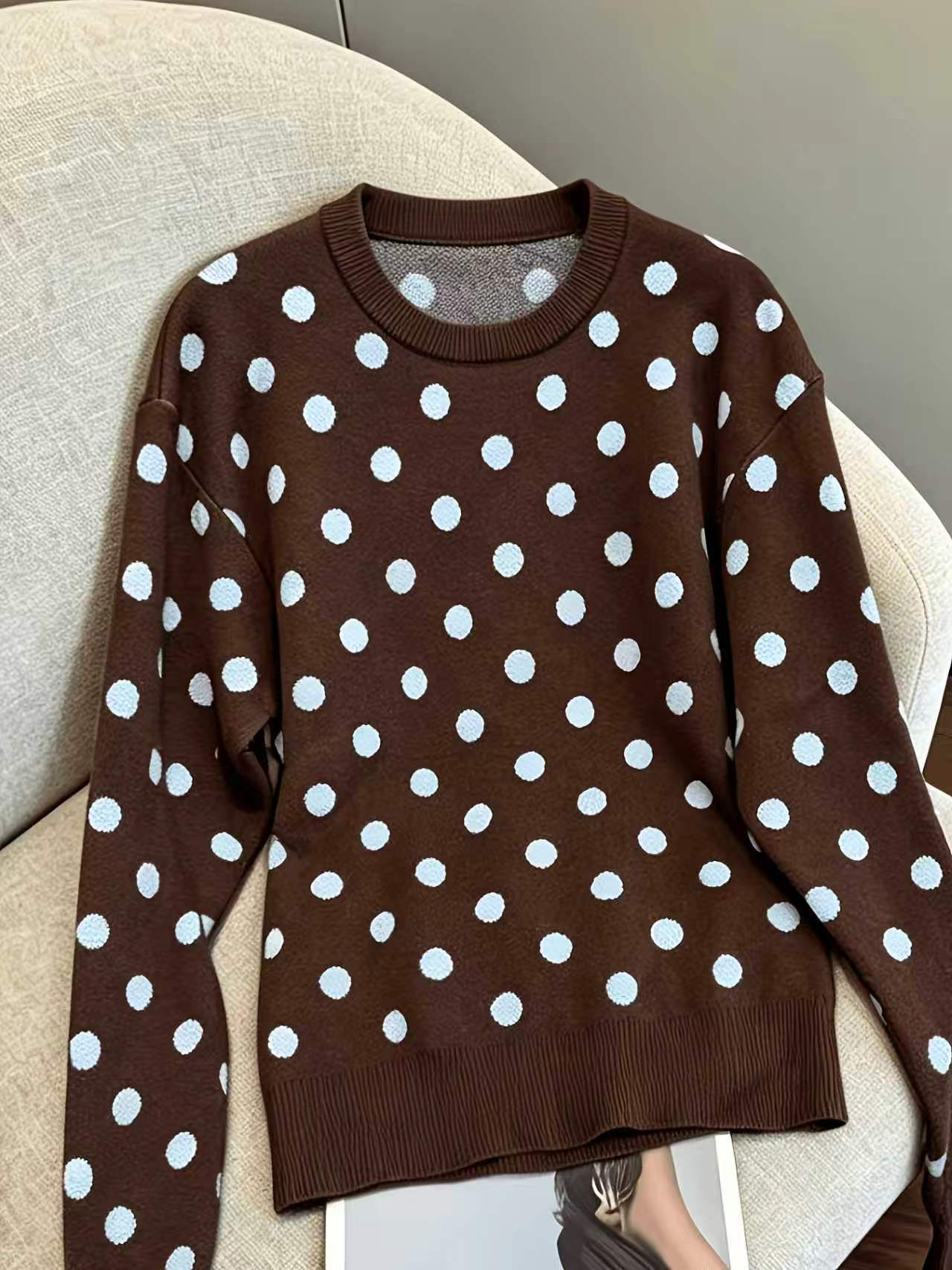 European And American Exports, New Autumn And Winter Women's Clothing , Vintage Artistic…