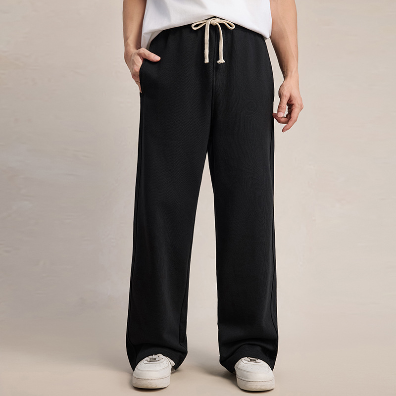 Men's Loose-fit Straight-leg Casual Sweatpants