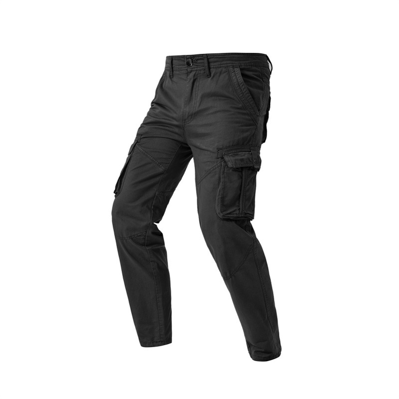 Mens Workwear Multi-Pocket Casual Straight-Leg Outdoor Sports Pants