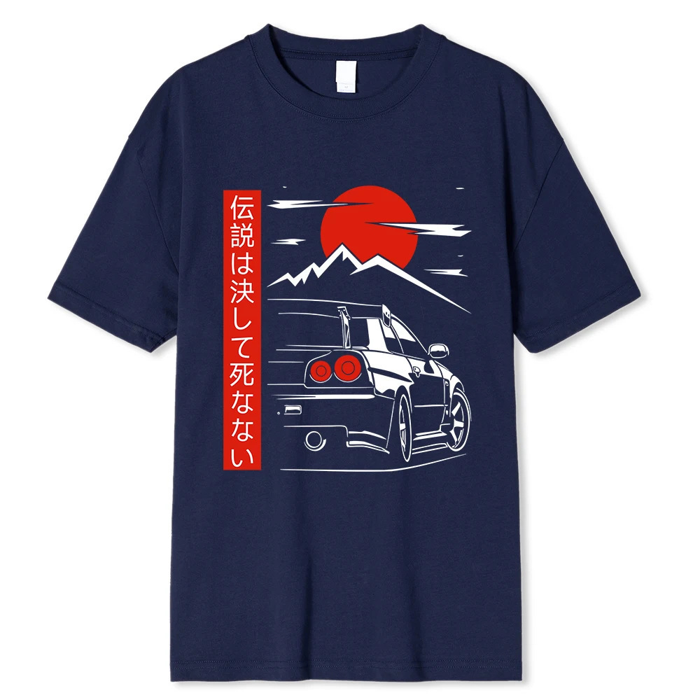 Cotton Streetwear Top With A Funny Design On The Back