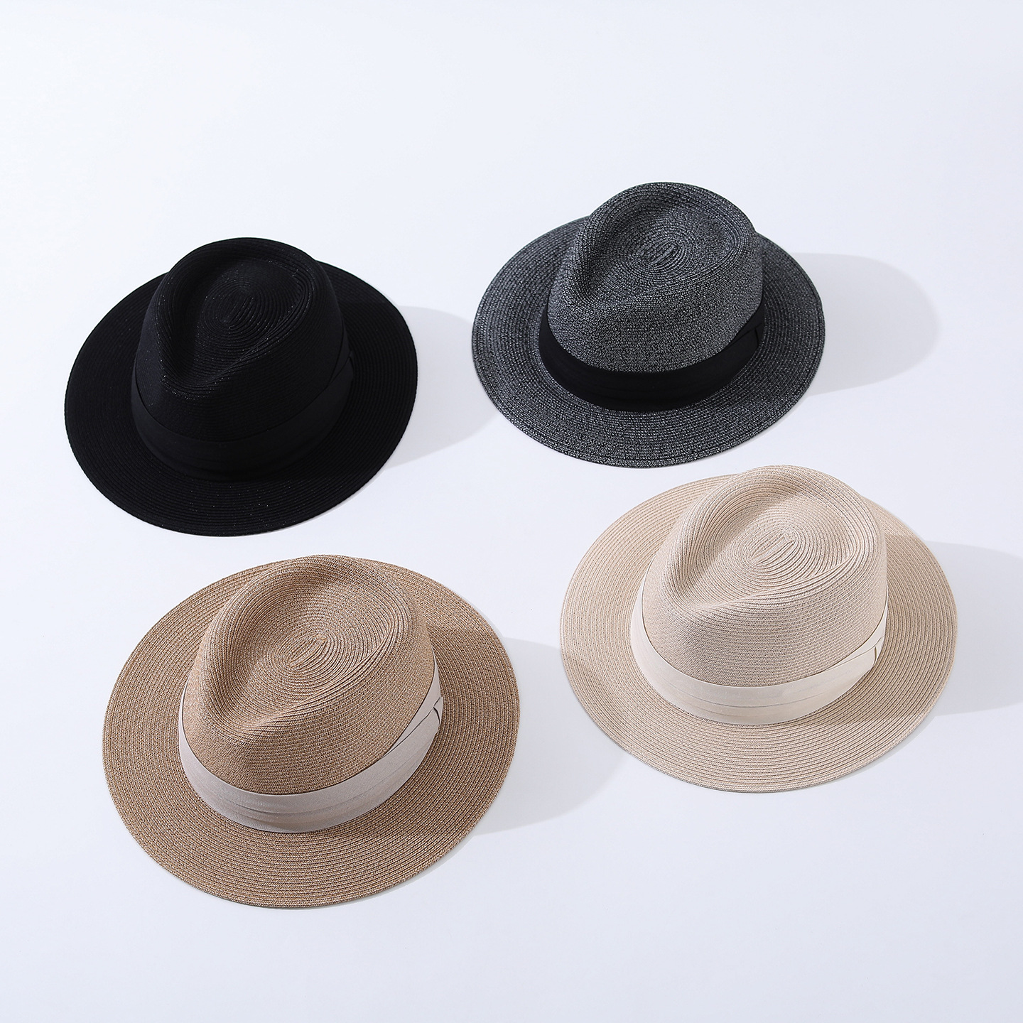 Summer French-style Straw Sun Hat For The Beach Offering Sun Protection