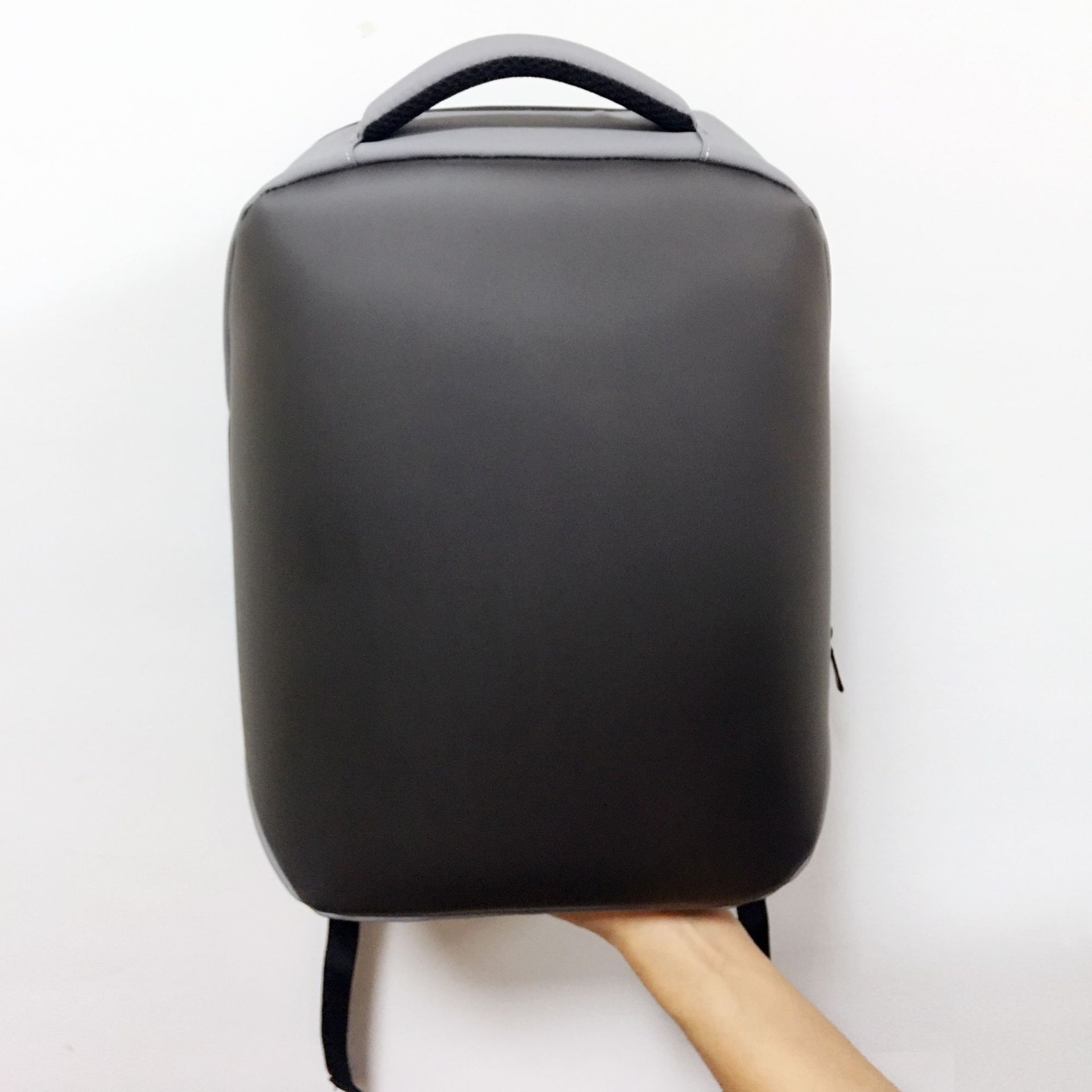 Regular LED Backpack Riding Double Bag DIY Text Animation Polyester Material - Black…