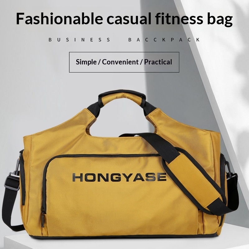Large-capacity Dry-wet Separation Sports Gym Bag Short-trip Business Travel Casual Luggage