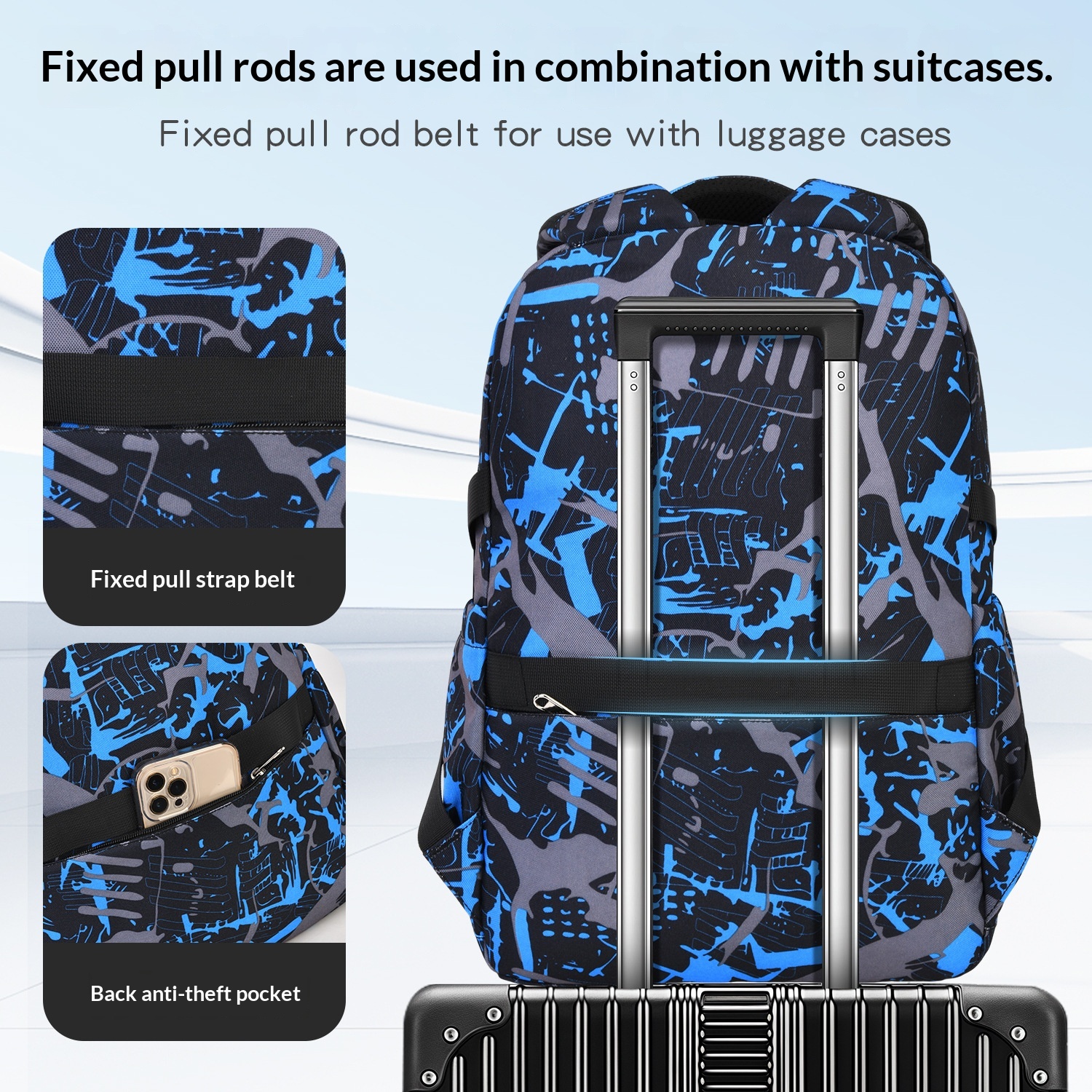 E-sports Gaming Controller And Elementary School Student Backpack Three-piece Set