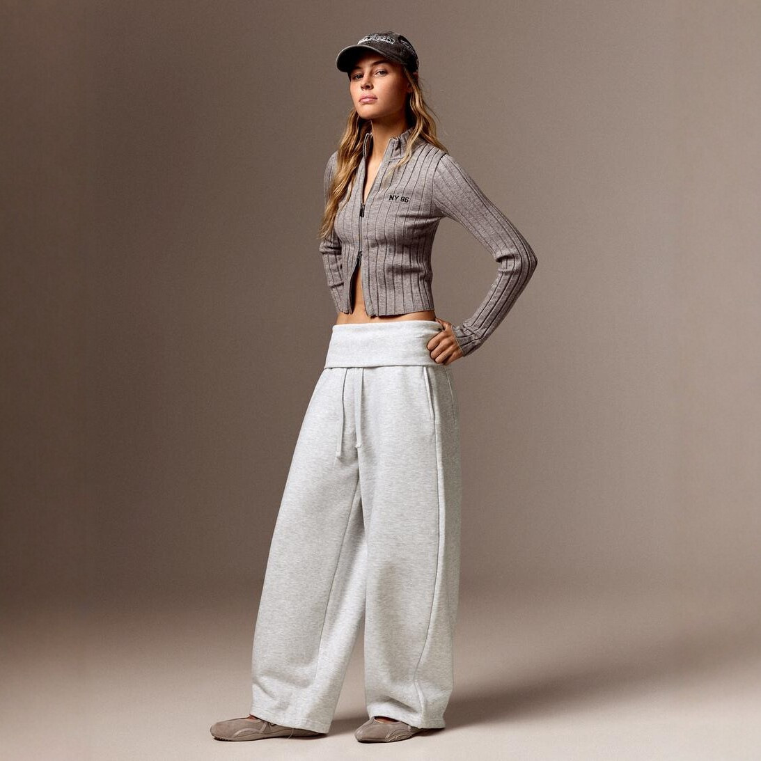 Women's Drawstring Elastic Sports Casual Pants