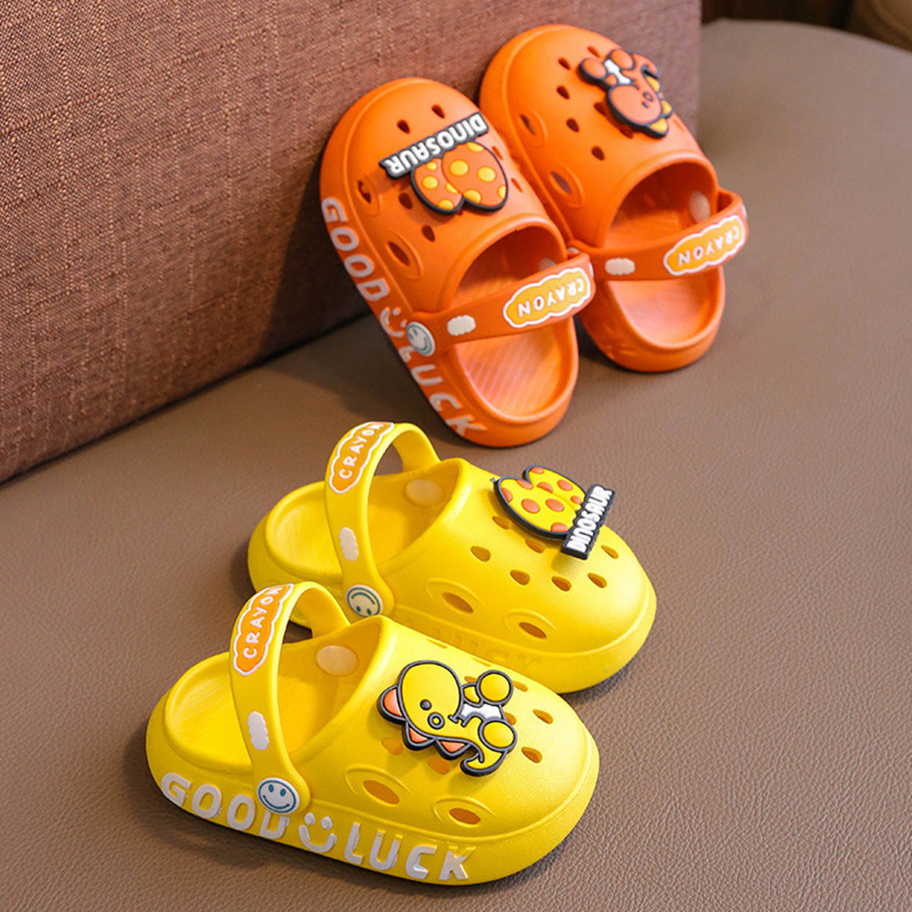 Cute Cartoon Dinosaur Slipper For Kids