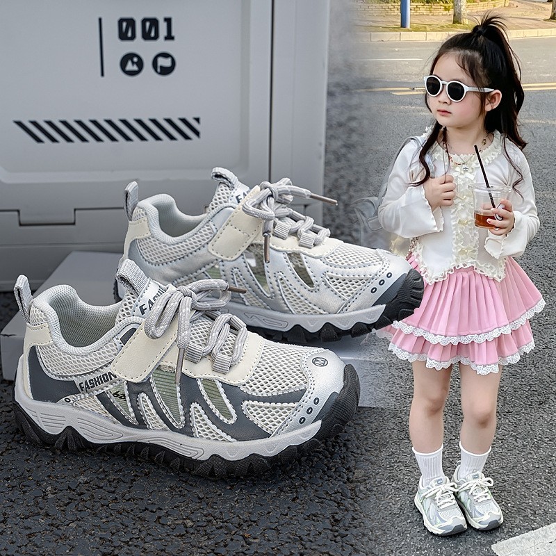 Spring Summer Kids Mango Toe Sneakers, Lightweight Soft Sole Hiking Dad Shoes, Casual…