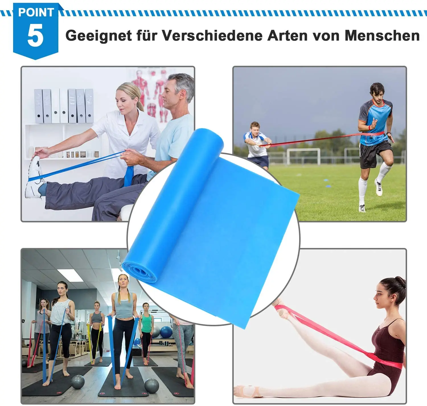 Elastic Fitness Bands 3Pcs Resistance Bands Elastic Fitness Tapes Yoga Pilates Crossfit Stretching Muscular Work Out Equipment photo 6