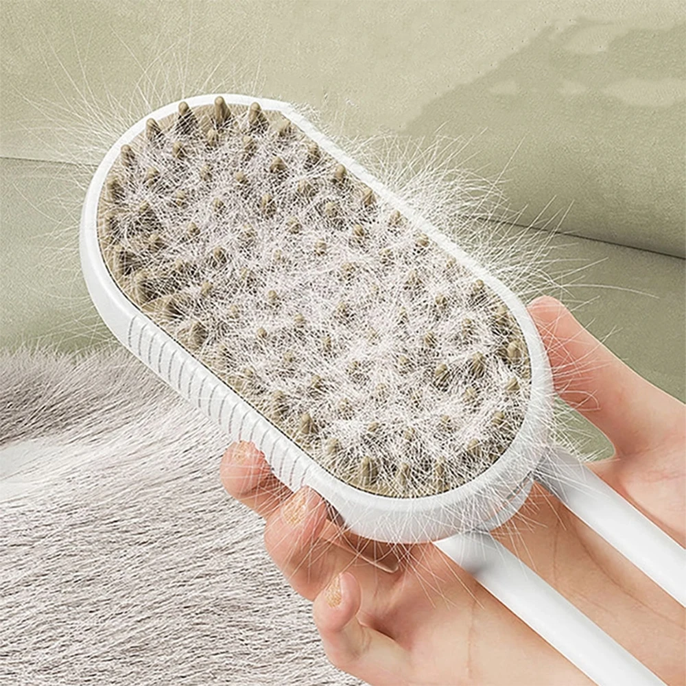 Pet Spray Massage Comb Cat Steam Comb Hair Comber Cat Dog Comb Water Spray to Float Hair Bath Free photo 2