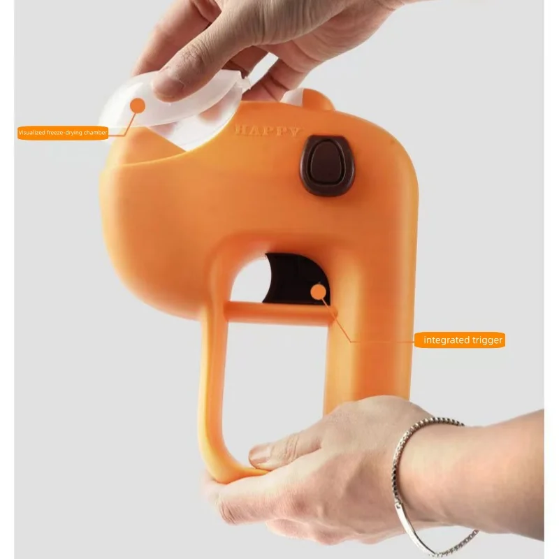 Multifunctional Pet Treat Launcher Freeze Dried Food Dispenser Interactive Training Puzzle Tease Toy For Cat Dog Daily Play photo 4