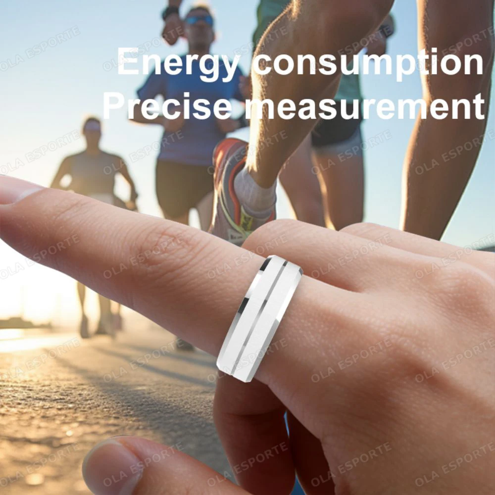 Smart Ring Heart Rate Blood Oxygen Real Time Health Monitoring 128 Exercise Modes Remote Control Smart Ring For Men Women R12 photo 4