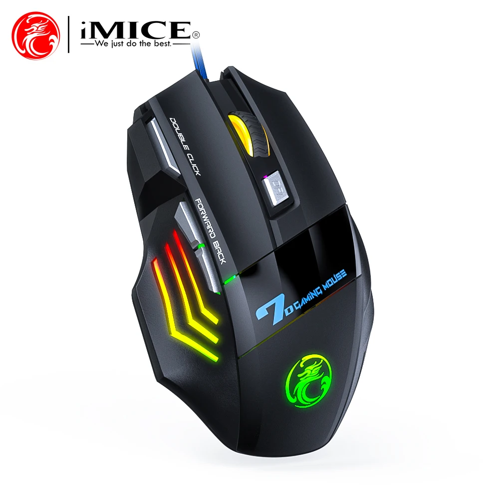 Wired RGB Backlight Gaming Keyboard And Mouse Combo,3200DPI Adjustable High Precision Keyboard Mouse Set For Windows PC Computer photo 6