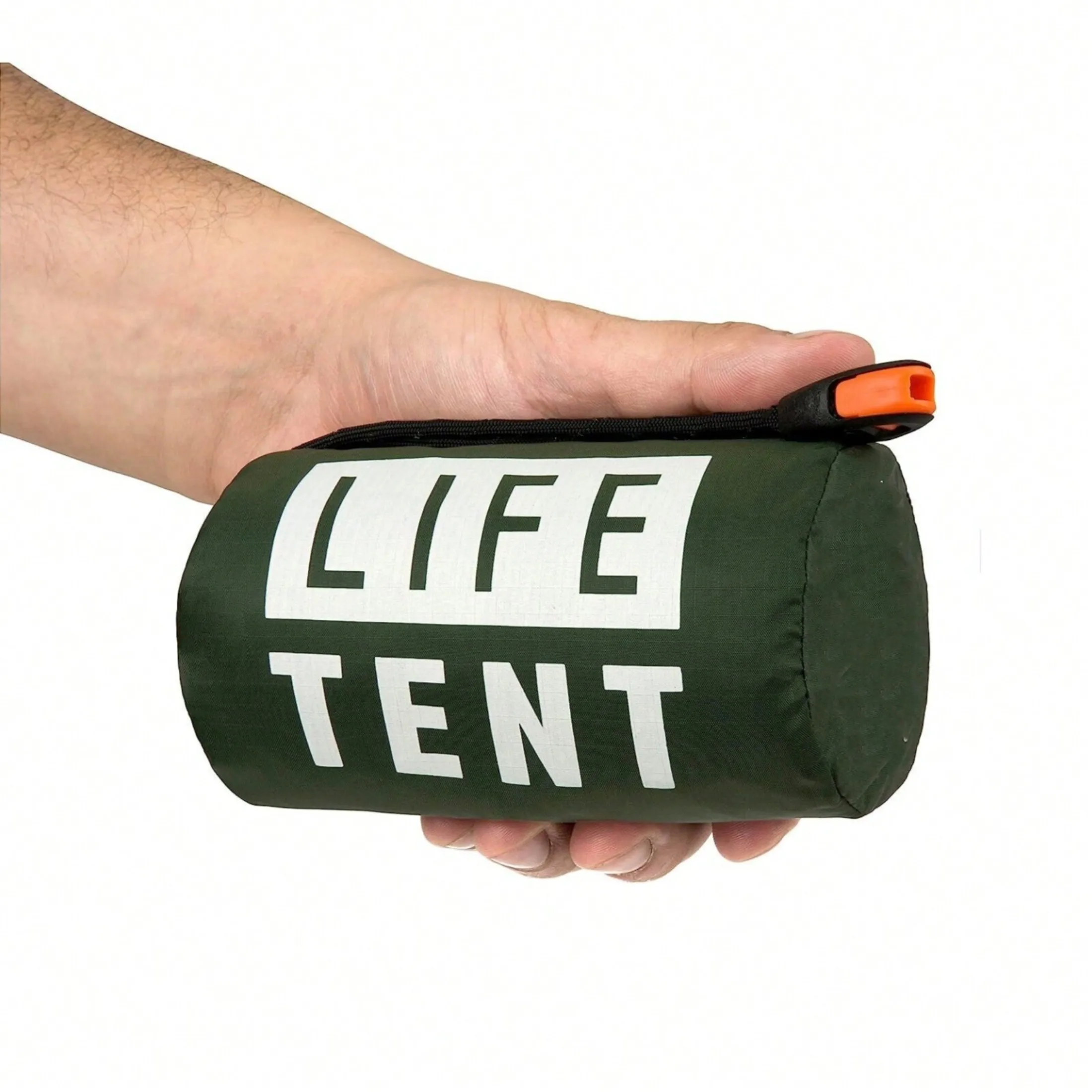 2 Person Emergency Shelter Bivy Survival Tent Kit Mylar Tube Tent Sleeping Bag Waterproof Outdoor SOS Thermal Blanket Reusable photo 1