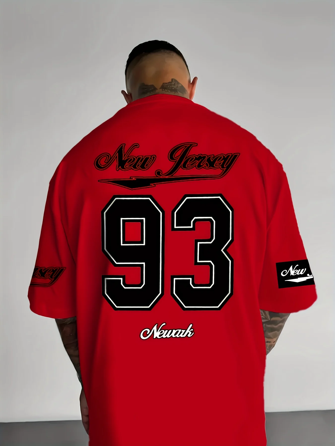 A new summer 2025 streetwear casual fashion simple 3D digital printed soft comfortable breathable and lightweight men's T-shirt photo 4