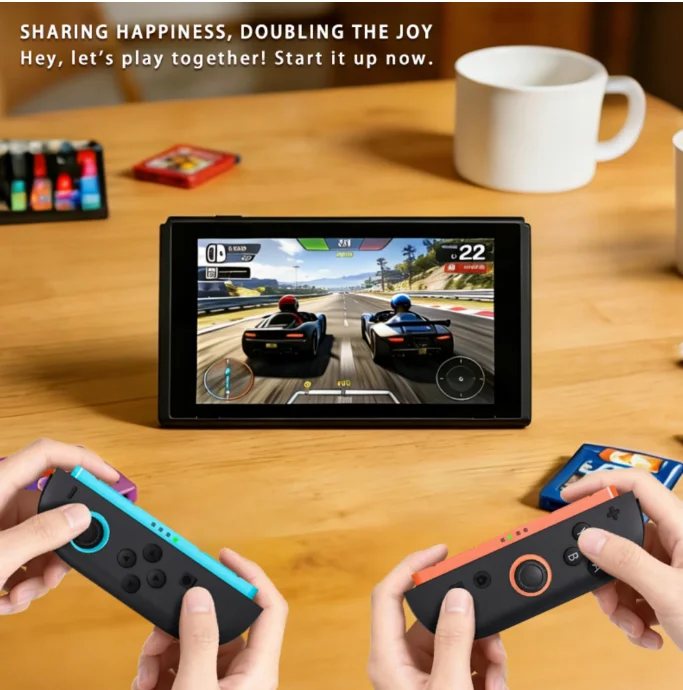 for Joy Con Controller for Nintendo for Switch 2 NS2 Magnetic Motion 9-Axis Gyro One-Key Wake Up Wireless Gamepad photo 5