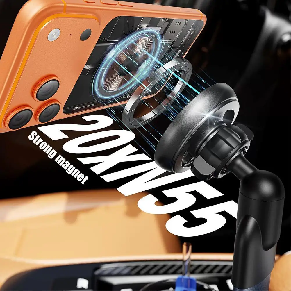 Car Cup Holder Phone Mount 360 Degree Adjustable Long Arm Stand Expandable Base Cell Phone Cradle For iPhone Samsung photo 4