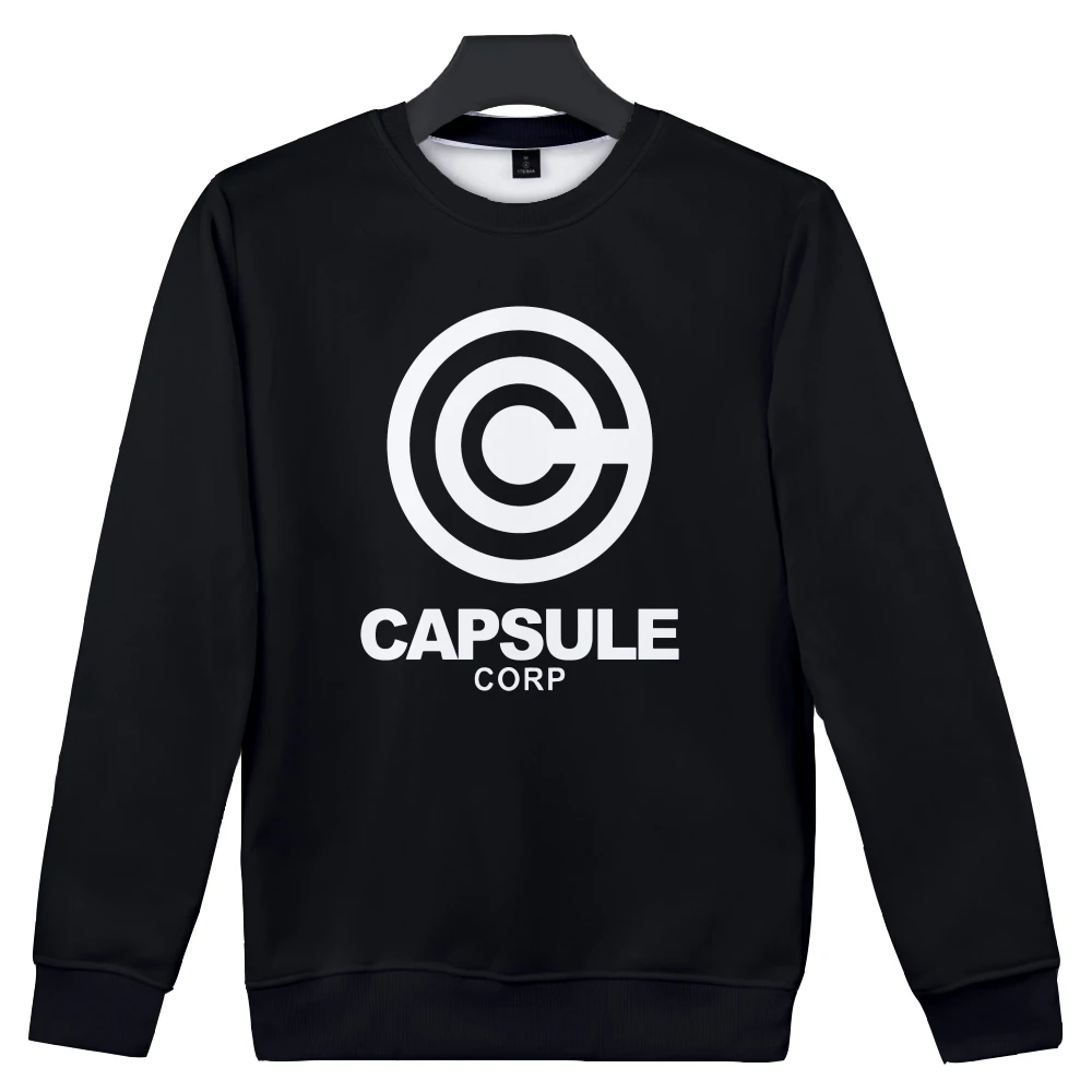 Anime CAPSULE CORP Hoodie Zipper Jacket Merch Hoodies Women Men Hooded Sweater Sweatshirts Boys Girls Cosplay Costume photo 3