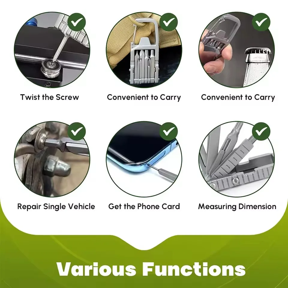 Multitool Jawbreaker Mini Multitool Self - 12 in 1 Folding Mini tool Defensejawbreaker Multi Tool Jaw Breaker Mini Tool photo 5