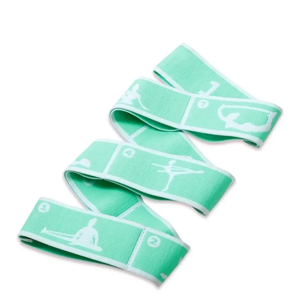 Elastic Yoga Resistance Bands Stretching Belt Dance Pilates Exercise Pull Strap Home Fitness Sport Accessory photo 2