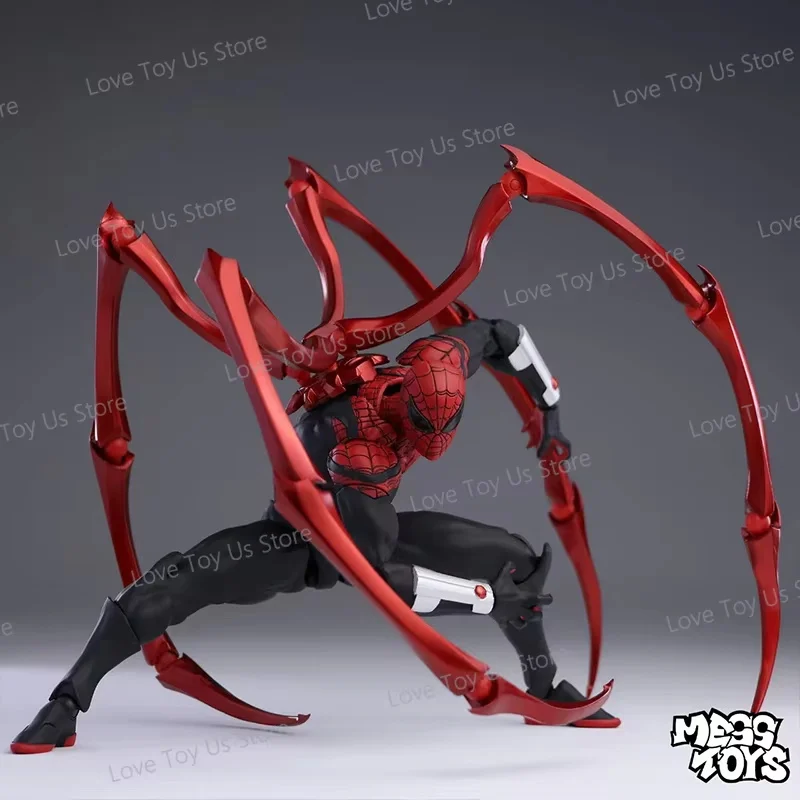 Original Mess Toys Superior Spider Man Doctor Octopus & Peter Parker Messtoys Anime Action Figure Gift Toy photo 3