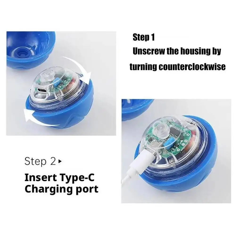 Smart Dog Toys Ball Electronic Interactive Pet Toy Moving Ball USB Automatic Moving Bouncing for Puppy Birthday gift Cat Product photo 6